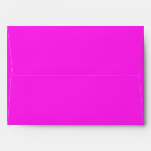 Hot neon pink colour A7 envelopes   custom 5x7 siz