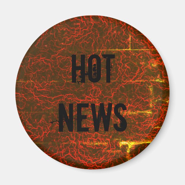 Hot News Magnet (Front)