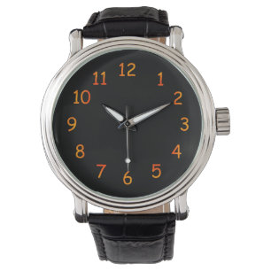 Hot Numeral Watch