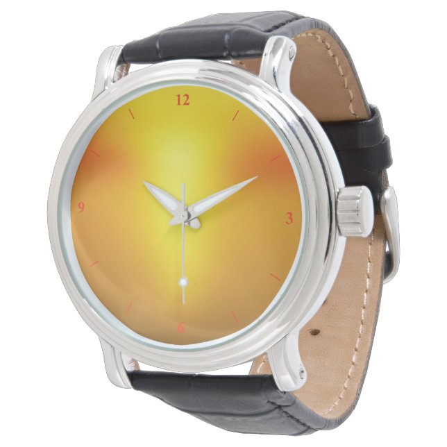 Hot Orange. Watch (Angled)