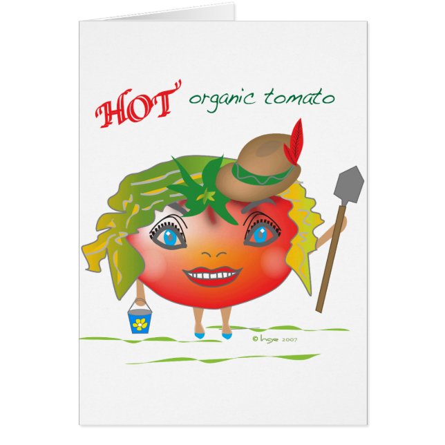 Hot Organic Tomato (Front)