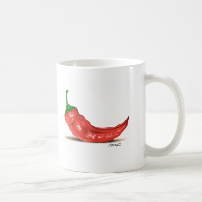hot pepper coffee mug (Right)