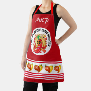 Hot Pepper Humor Apron