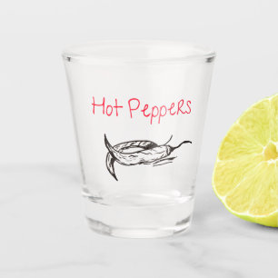 Hot Pepper Shot Glass