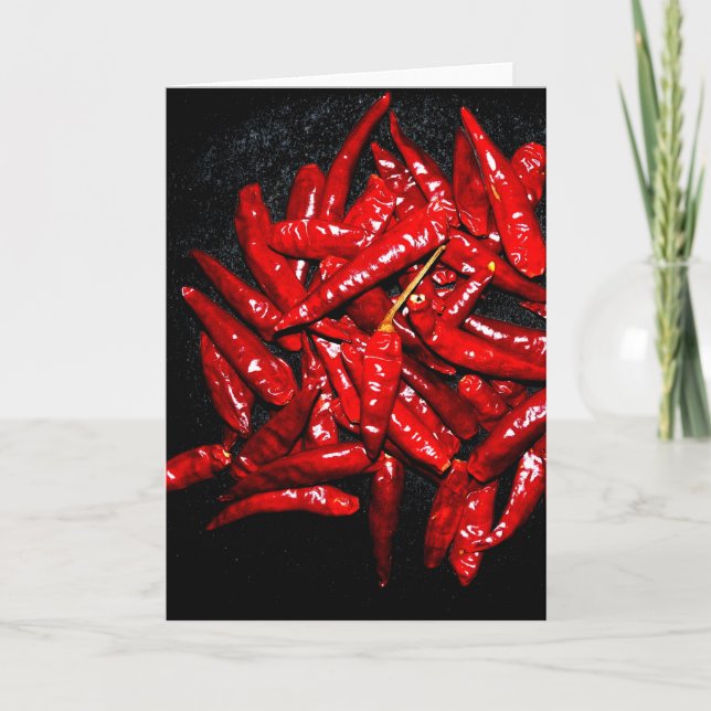 Hot Pepper - Still Life Card (Front)