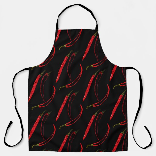 Hot peppers  apron (Front)