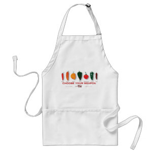 Hot Peppers - Choose Your Weapon Apron