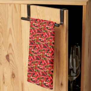 Hot Peppers Kitchen Towel