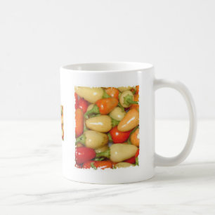 Hot Peppers red yellow and orange Coffee Mug