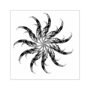 Hot Peppers  Rubber Stamp