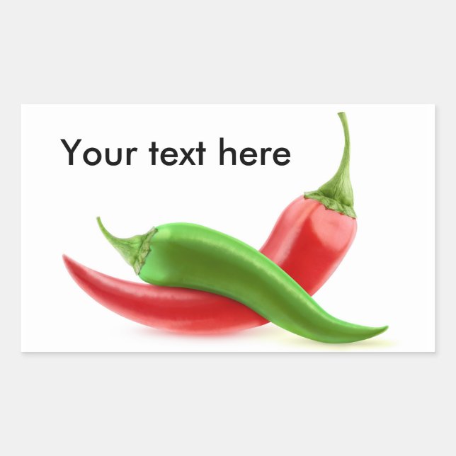 Hot peppers sticker (Front)