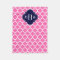 Hot Pink#2 Wht Moroccan #5 Navy 3 Initial Monogram