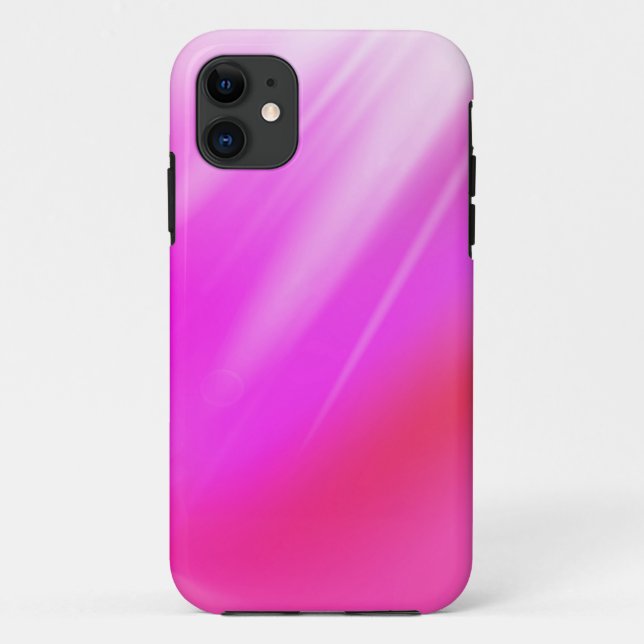 Hot Pink Abstract Background Case-Mate iPhone Case (Back)