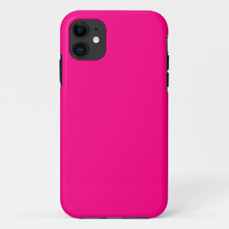 Hot Pink and Customizable iPhone 11 Case