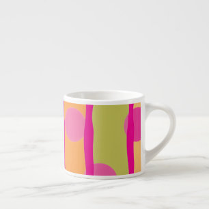 Hot Pink and Happy Expresso Mug