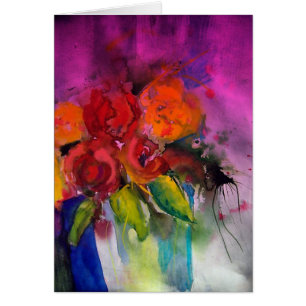 hot pink and orange flowers