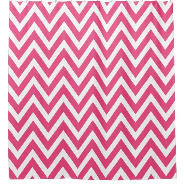 Hot Pink and White Chevron (Front)