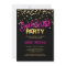HOT Pink Bachelorette Party Invitations Templates