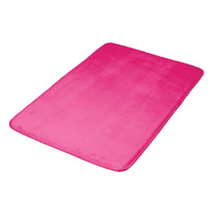 Hot pink bath mat