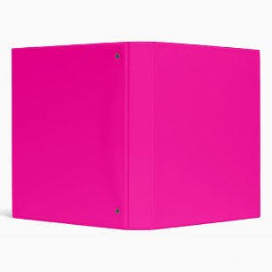 Hot Pink Binder
