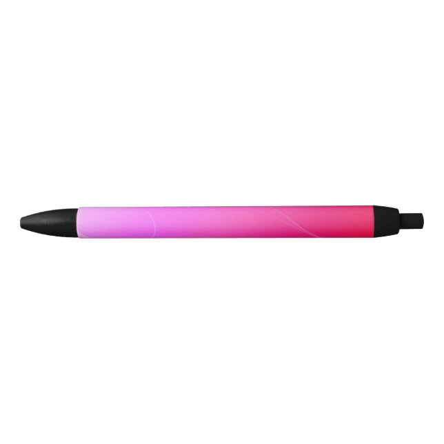 Hot Pink Black Ink Pen (Front)