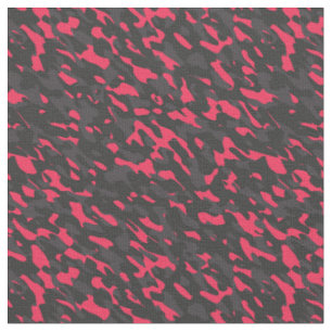 Hot pink Black Purple Camo Abstract Fabric