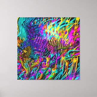 Hot Pink Canvas Print
