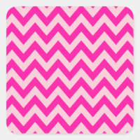 Hot Pink Chevron Zigzag Pattern
