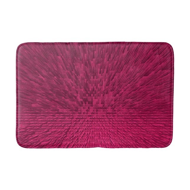Hot Pink City...... Bath Mat (Front)