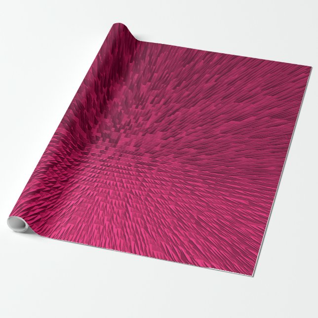Hot Pink City........ Wrapping Paper (Unrolled)