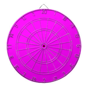 Hot Pink Colour Customized Designer Dartboard