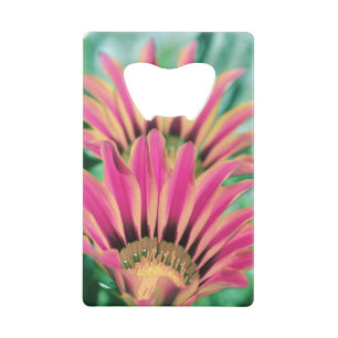 Hot Pink Daisy Wallet Bottle Opener
