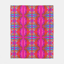 Hot Pink Desert Inspirations Fleece blanket