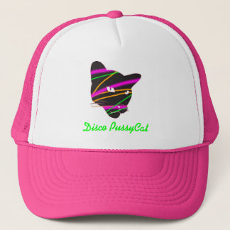 Hot Pink Disco PussyCat Hat