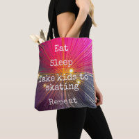 Hot Pink Eat Sleep Take Kids To Skating Repeat Fun