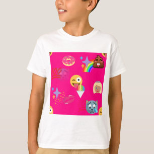 hot pink emoji T-Shirt