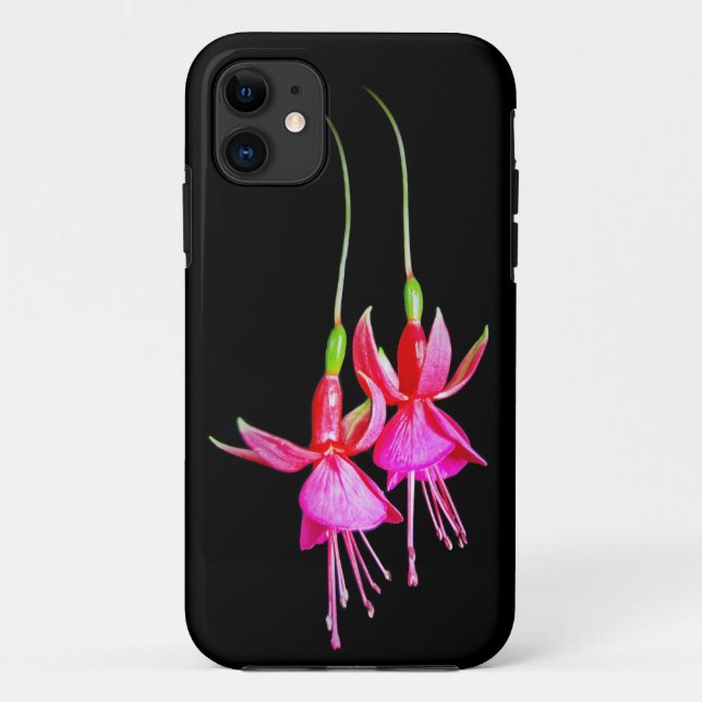 Hot Pink Fuchsia Case-Mate iPhone Case (Back)