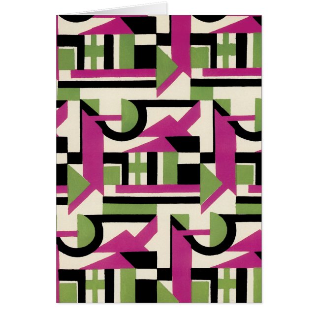 Hot Pink Geo Deco (Front)