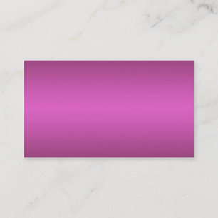 Hot Pink Gradient - Customized Rainbows Template Business Card