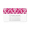 Hot Pink Grunge Damask Pattern Custom Text