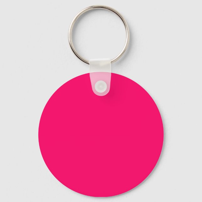 Hot Pink Keychain (Front)