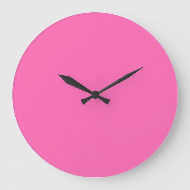 Hot Pink Large Clock (Front)