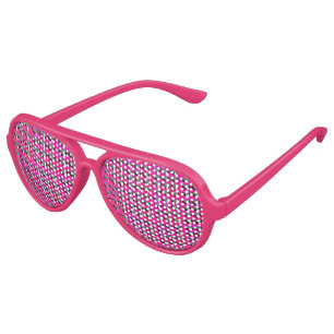Hot Pink Lawn Bowls, Party Sunglasses