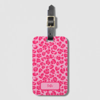 Hot Pink Leopard Pattern
