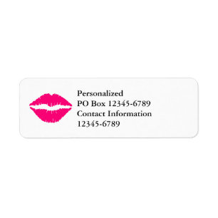 Hot Pink Lipstick