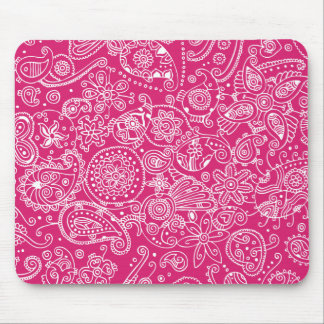 Hot Pink Mouse Pad