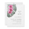 Hot Pink Orchids Tropical Paradise Save the Date