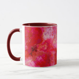 Hot Pink Organic Abstraction Mug