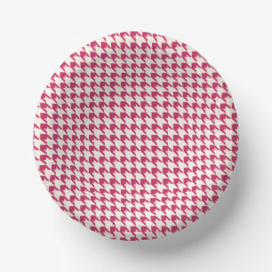 Hot Pink Paper Plate