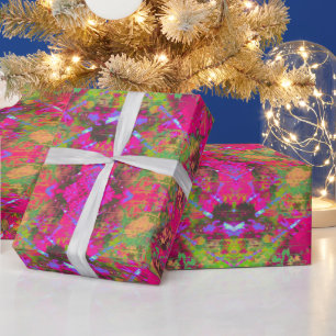 Hot Pink Party Wrapping Paper